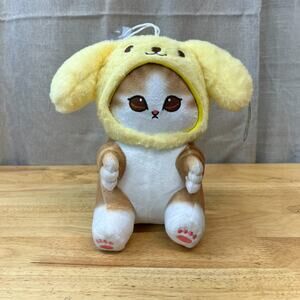 mofusand x Sanrio Characters Mascot Plush Pompompurin Samenyan Cat 8 in